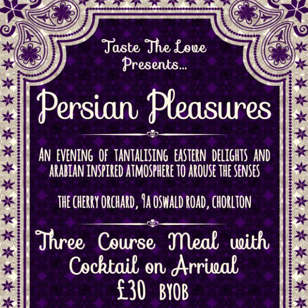 Persian Pleasures Pop Up Restaurant