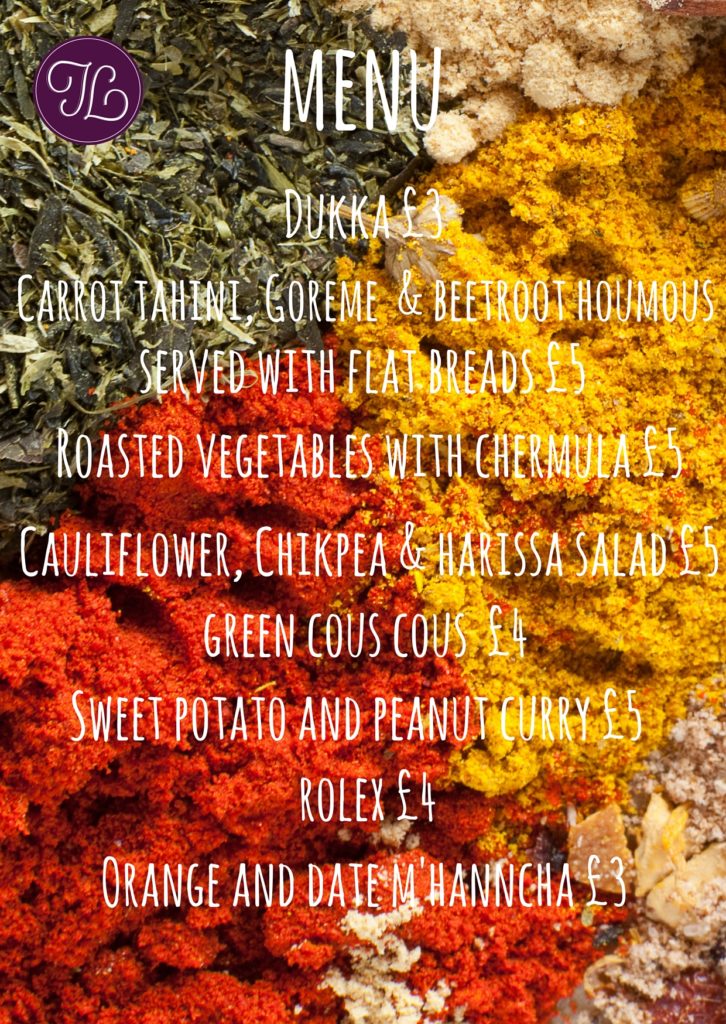 Vegetarian and Vegan Menu Manchester