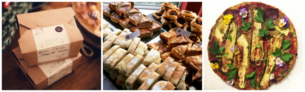 business lunch selection
